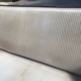 Art deco bench in mahogany