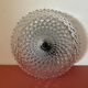 Vintage diamond-tipped glass wall lamp/ceiling lamp