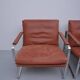 2x Vintage armchair by Preben Fabricius & Jørgen Kastholm for Knoll, 1970s