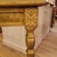 Table de salon style Louis XVI en bois peint