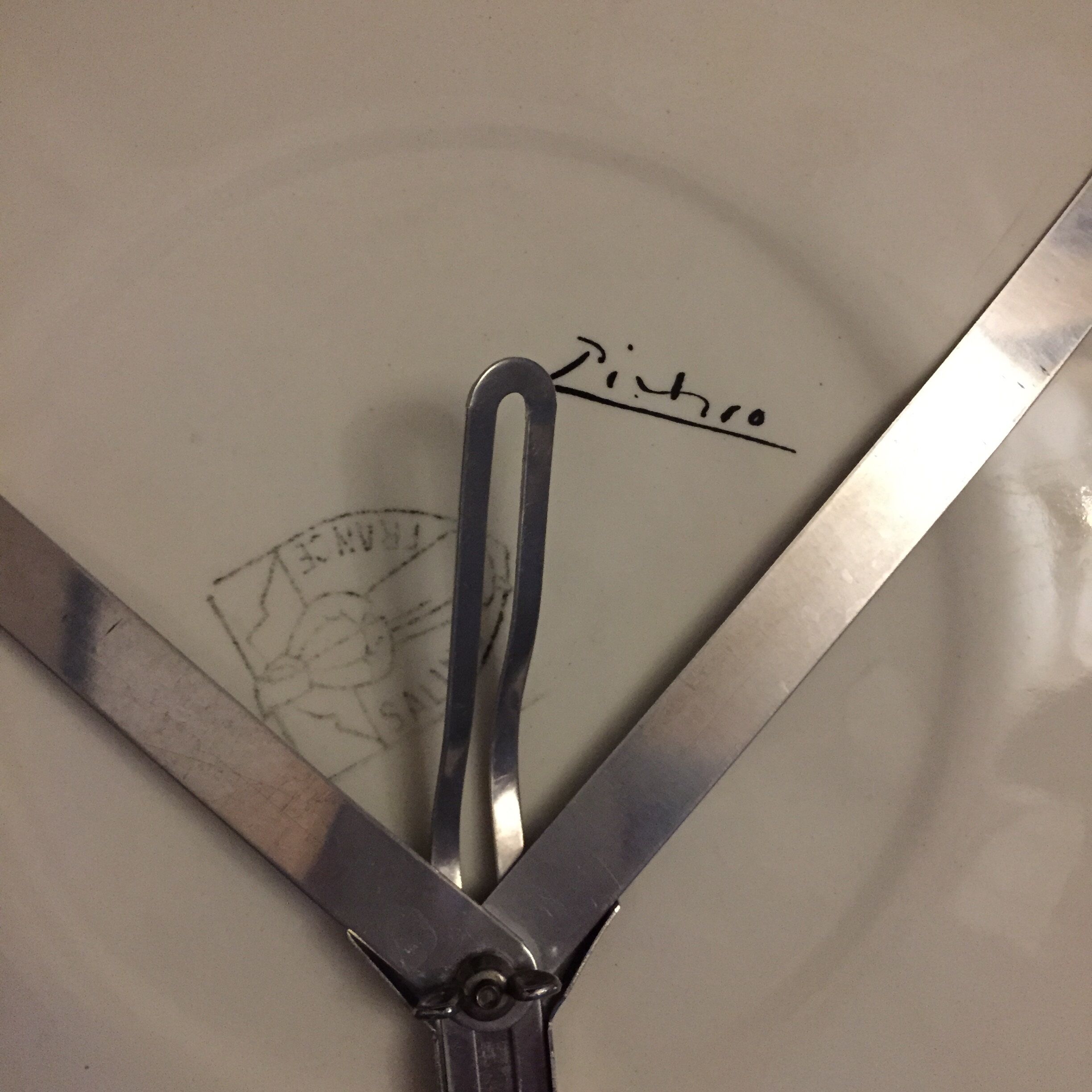 Collection plate: Picasso