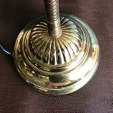 Golden vintage shell lamp