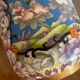 Vase chinois à décor de pivoines et oiseaux – XXe siècle