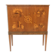 Scandinavian walnut wardrobe, Reiners, Mjölby, Swedish Modern, Sweden, 1