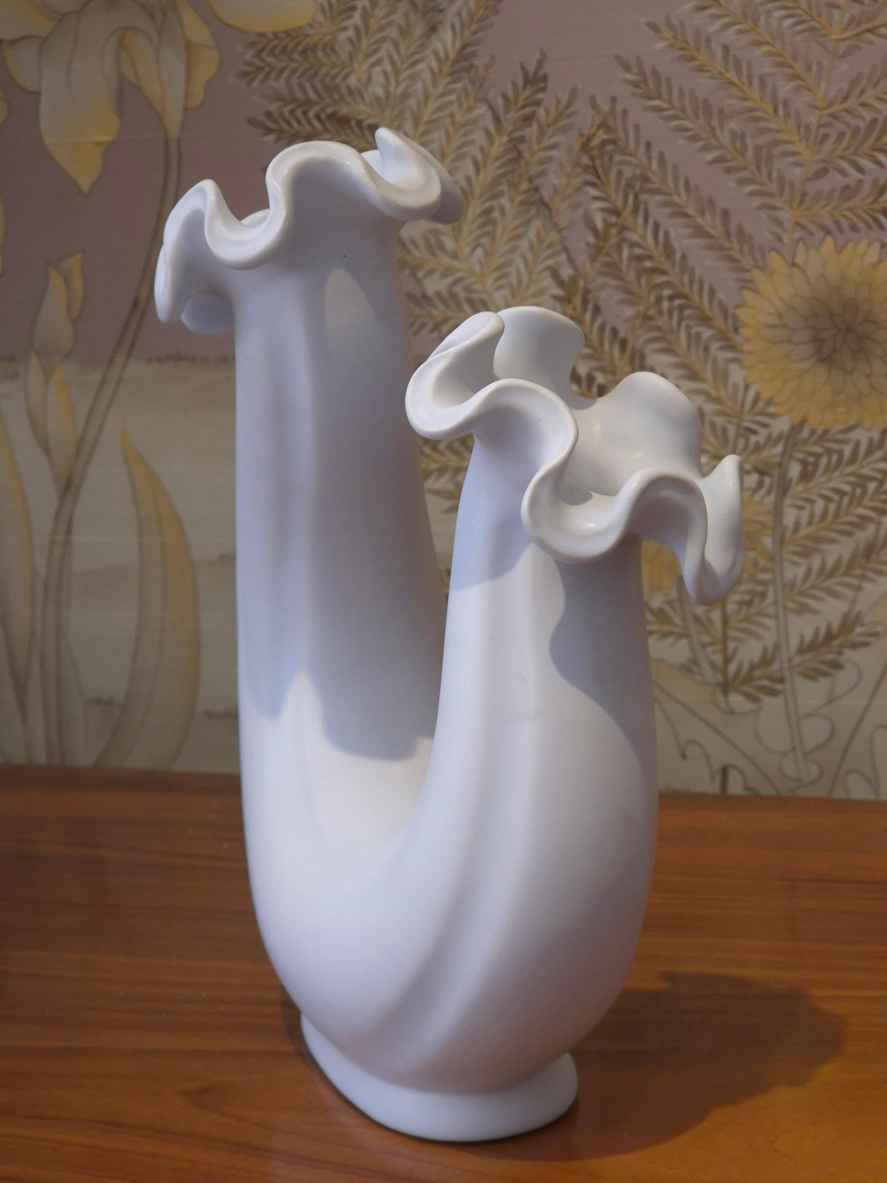 Wilhelm Kåge, vase sculptural "Surrea", Gustavsberg Studio, Suède Modernity