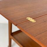 Danish midcentury teak bar trolley by Grete Jalk