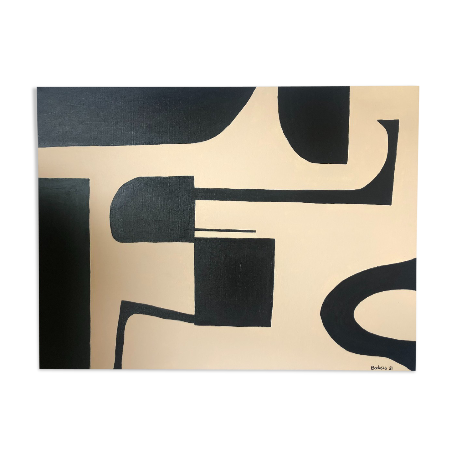 Contemporary abstract painting