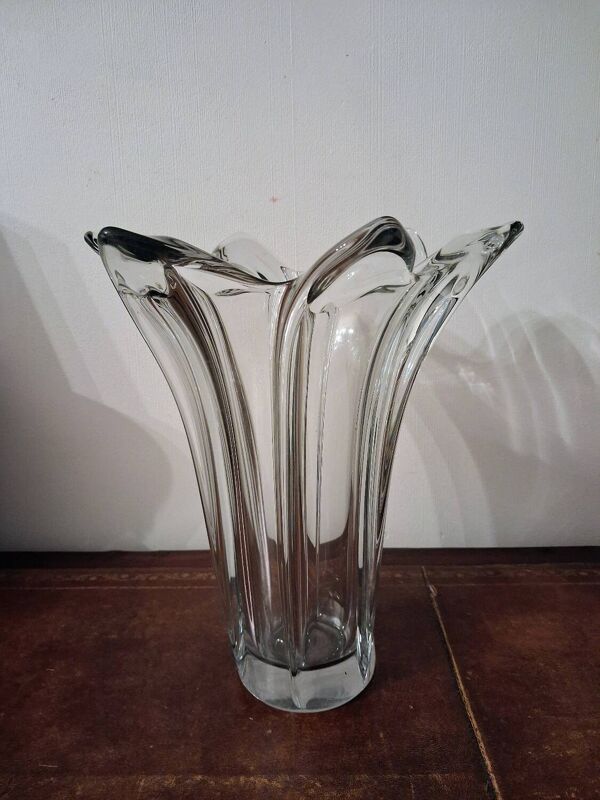 Grand vase cristal Art Vannes