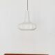 Mid century modern opaline pendant lamp by Peill and Putzler