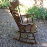 Rocking vintage chair