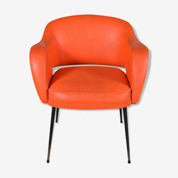 Fauteuil vintage Joseph moderniste 1960