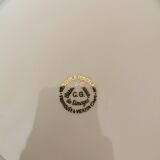 Vintage porcelain hollow plates