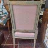 Louis XVI style armchair with patina