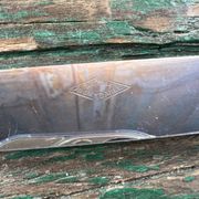 Set of 12 vintage table knives – Marbled Bakelite handles – 1930s
