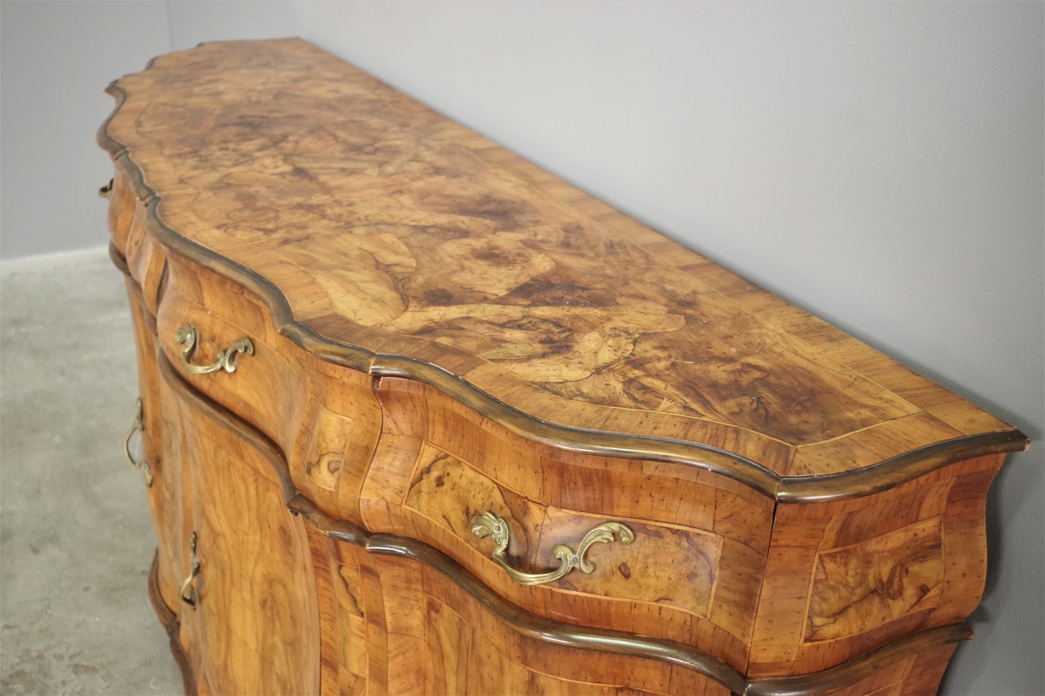 Walnut sideboard Mobilificio Del Fabro Udine, 1950