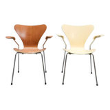 2 chairs Arne Jacobsen "sjuan" Fritz Hansen
