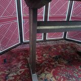 Solid pine bistro table with sanded top, 50s