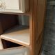 Art Deco bedside, grey marble