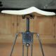 Tabouret haut en métal réglable 1960