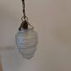 Art Deco chandelier in molded blown glass