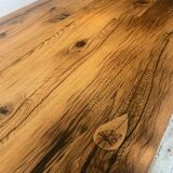 Table industrielle en bois