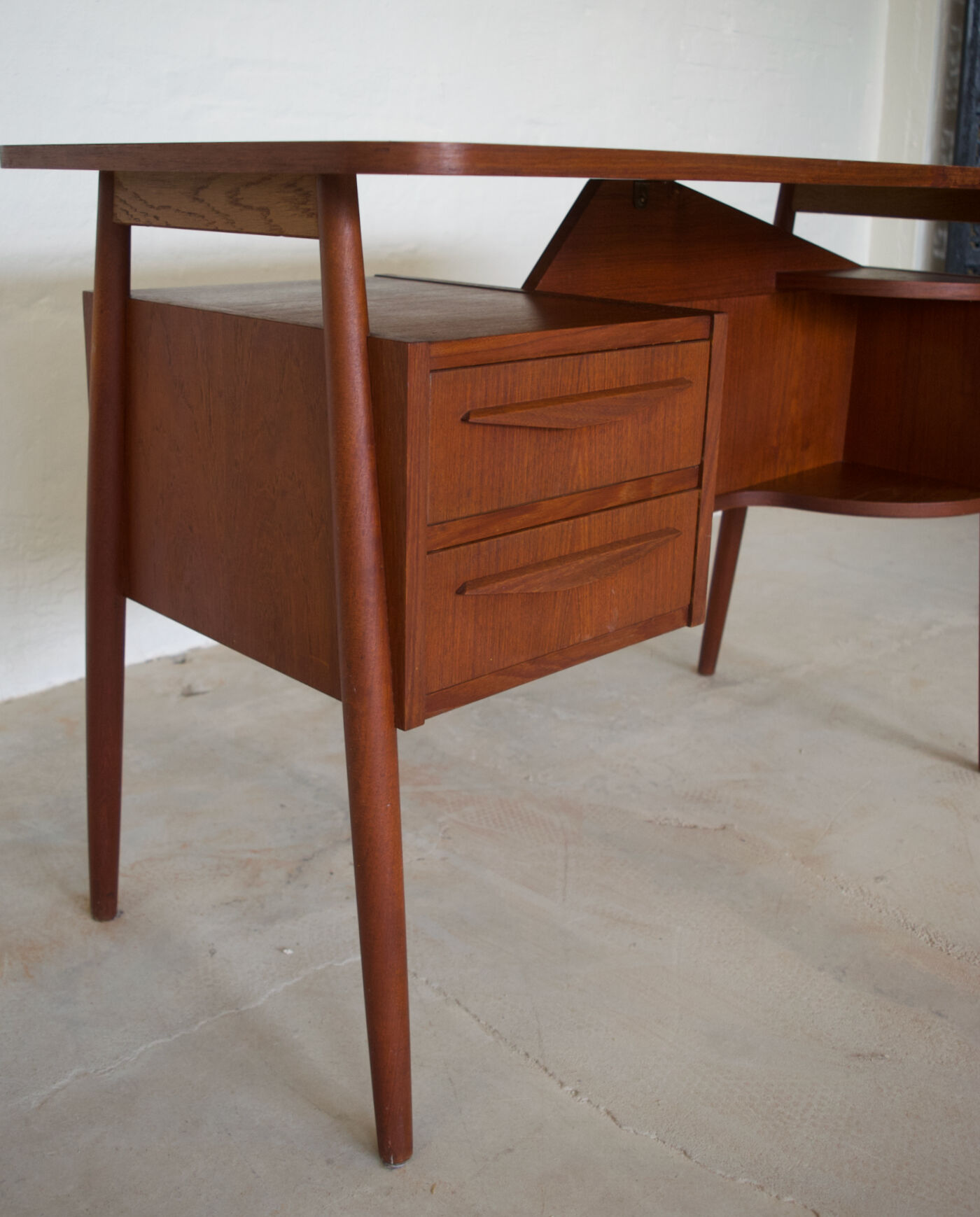 Desk by Gunner Nielsen for Tibergaard, 1960