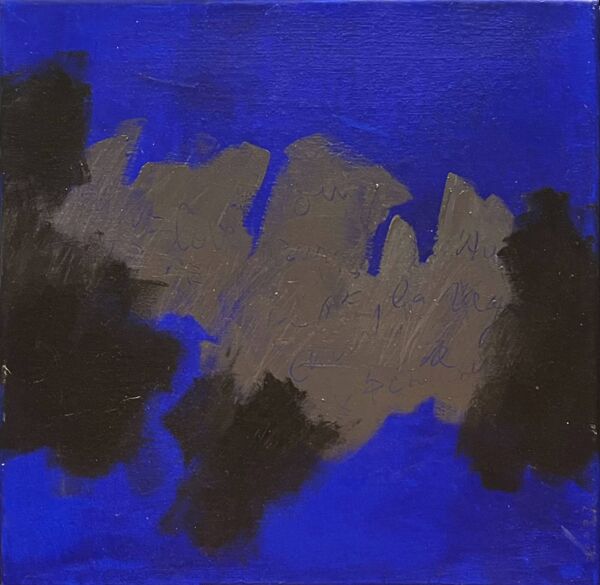 Les mots bleus'' par Monique Brot
