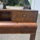 Art Deco Console Headboard in Walnut Veneer – 1930s