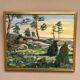 Original Mid 20th Century Painting – Rita Hansen (Oslo, 1924) – Framed