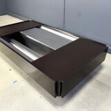 Table basse en laque vintage fabriquée en Italie, attribuée à Mario Sabot/Willy Rizzo.