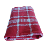 Nappe ancienne à carreaux