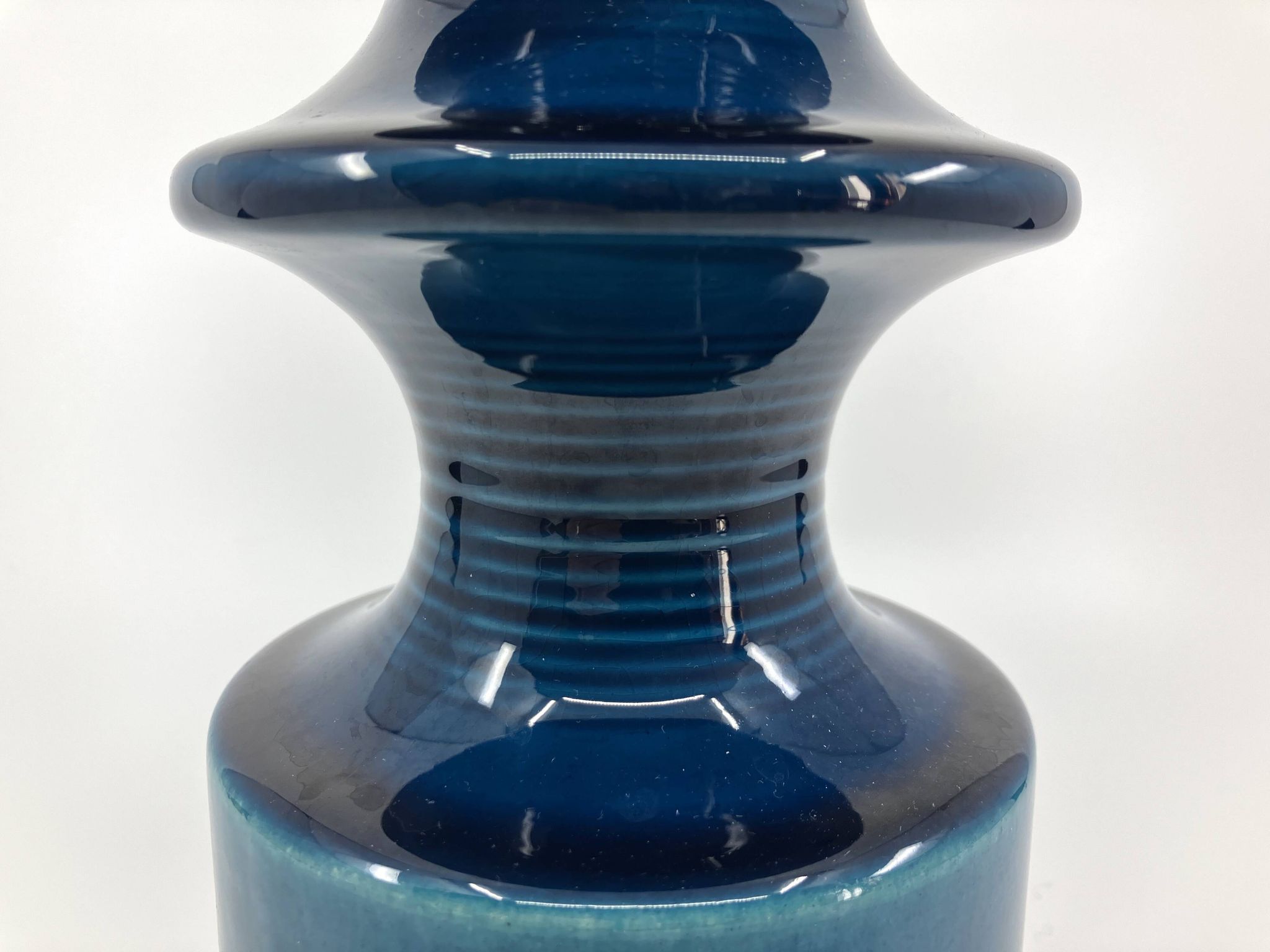 Grand bougeoir en céramique Steuler • Design Cari Zalloni • Circa 60-70