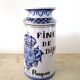 Pot en faience style apothicaire Grey Poupon