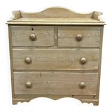 Commode Victorienne du XIXème en sapin