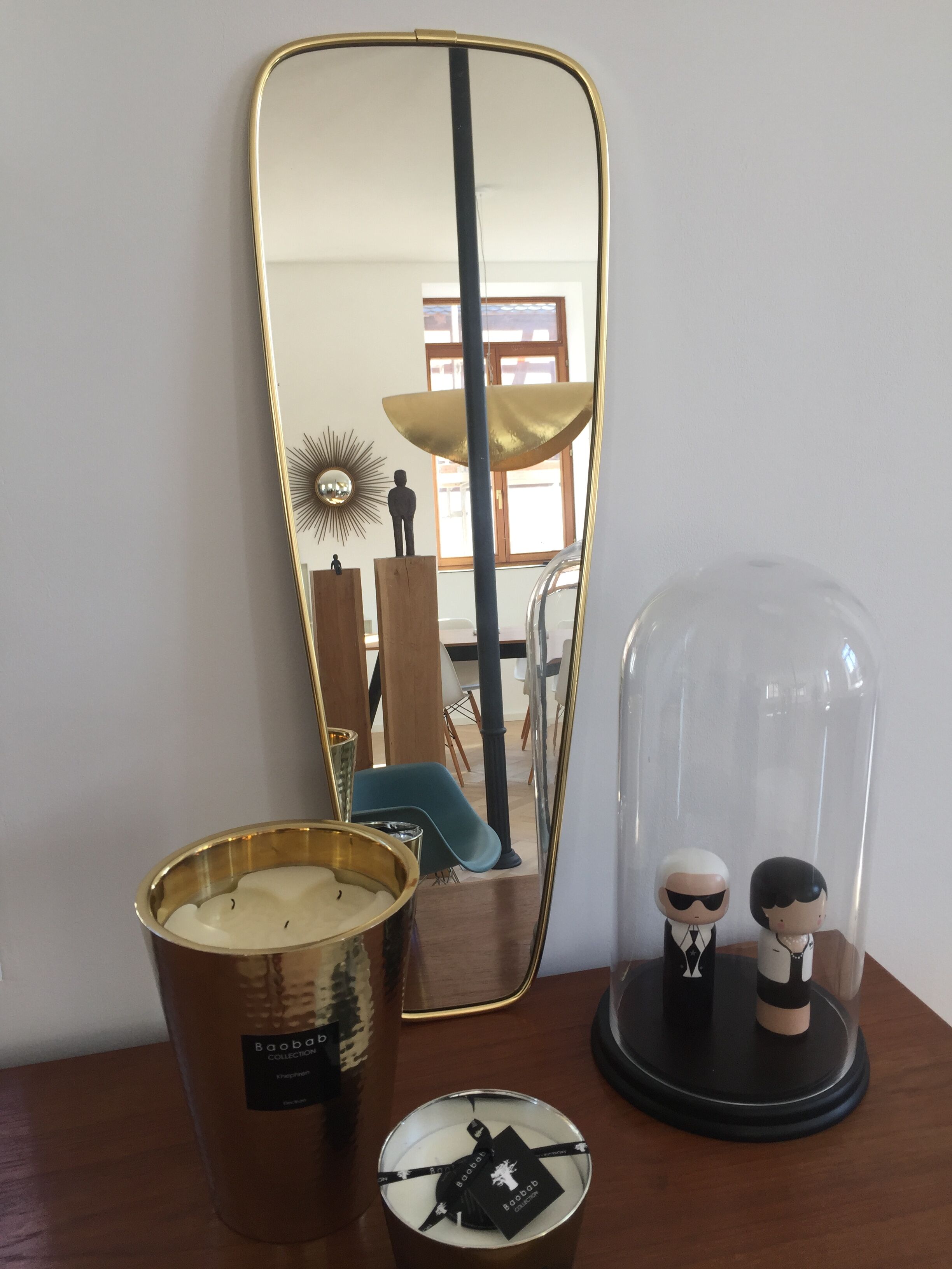 Vintage mirror - 81 x 28cm