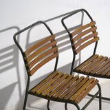 Antique garden chairs (c.1920). Set of 2 pieces #32