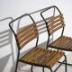 2 chaises de jardin anciennes, c.1920