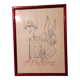 Lithographie Jean Cocteau 1963