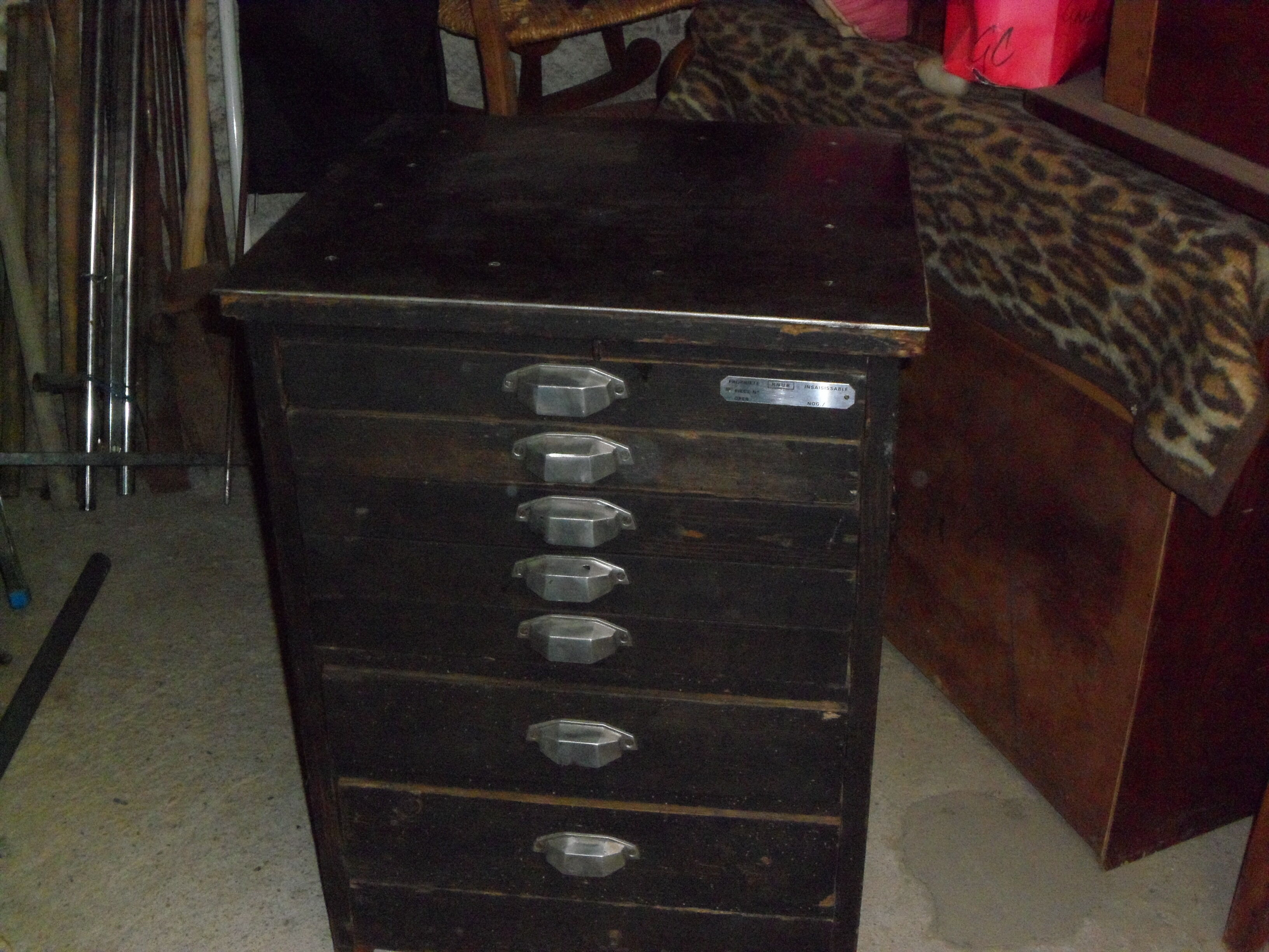 Furniture with drawers
