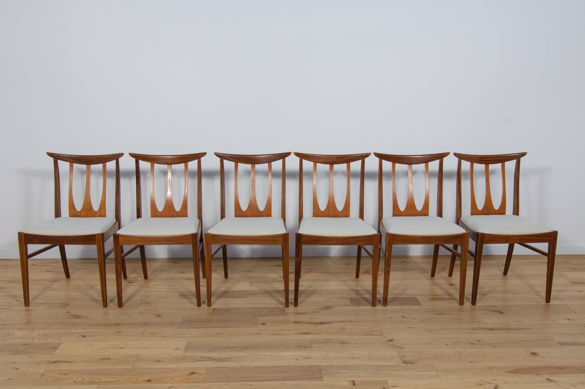 Brasilia Dining Chairs from G-Plan, 1960s, Set of 6