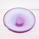 Grande coupe en verre violette 1970