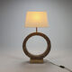 Marble Look Resin Lamp, 1970s
