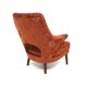Fauteuil scandinave en tissu, Suède, 1940