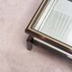 Rare Maison Jansen (attr.) sliding coffee table with bottle holder