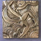 Low relief art deco folies bergères