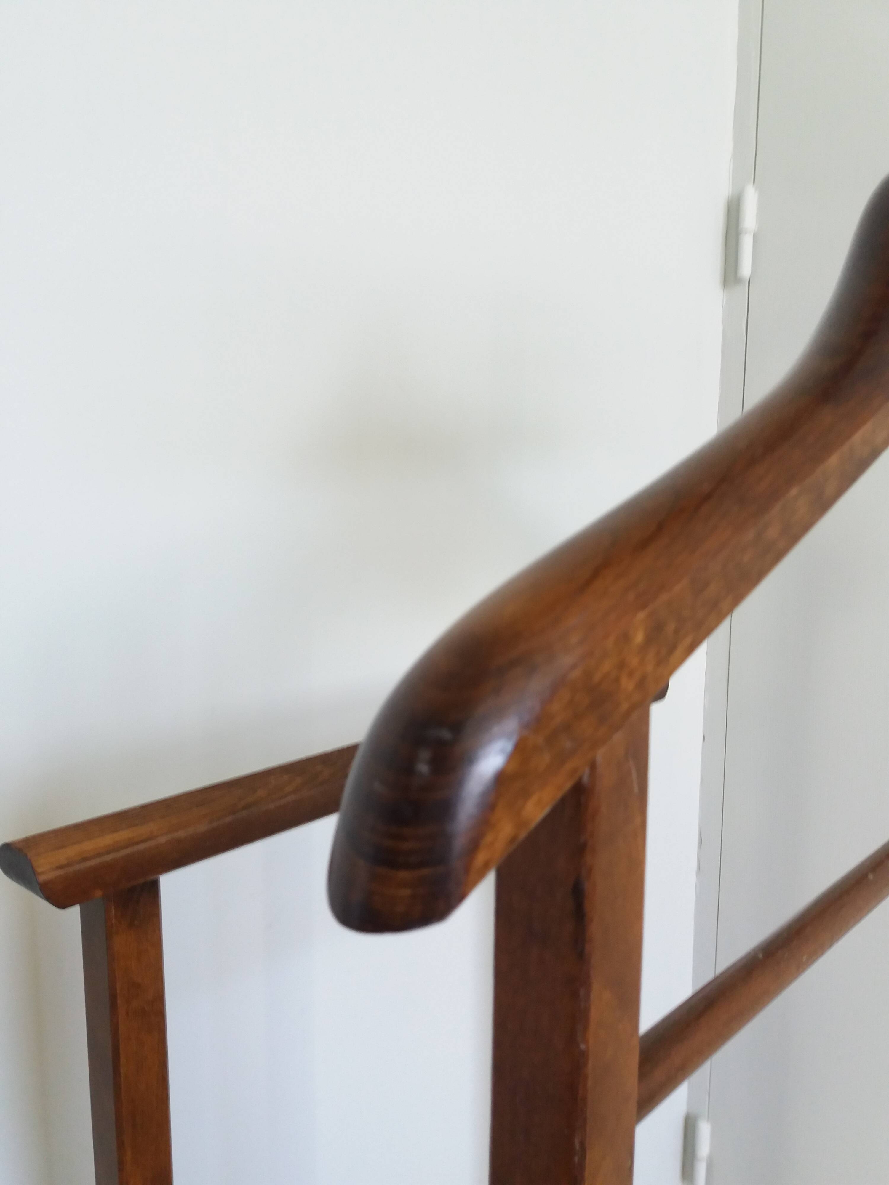 Valet stand with two clothes racks