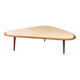 Table basse vintage triangulaire  / boomerang - scandinave