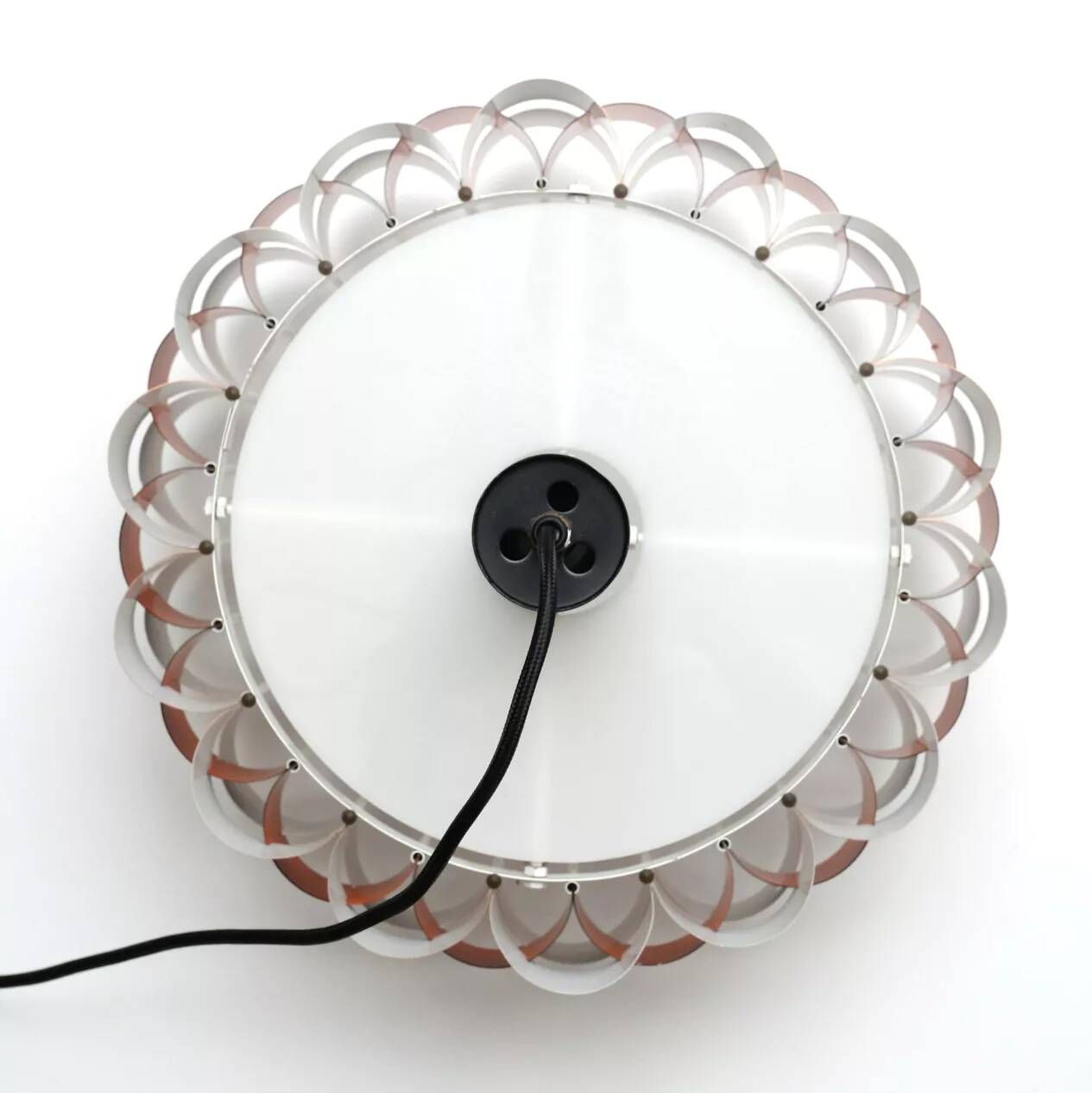 Copper lamp by Wener Schou for Coronell Elektro, 1970s