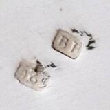 Bouillet & Bourdelle silver plated metal cup 1920