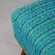 Fauteuil danois bleu des années 50